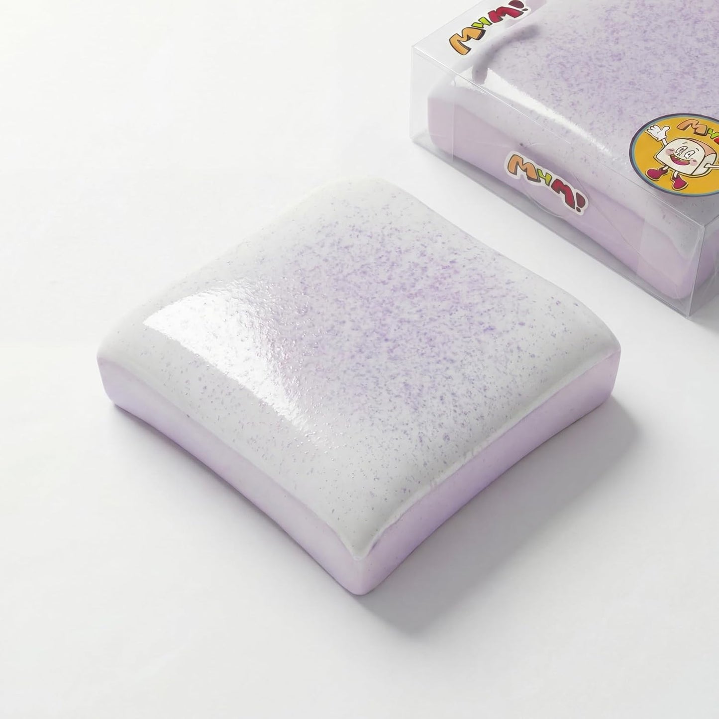 Taro toast squishy slice slow rising squeeze toy