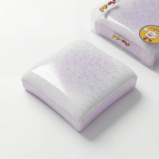 Taro toast squishy slice slow rising squeeze toy