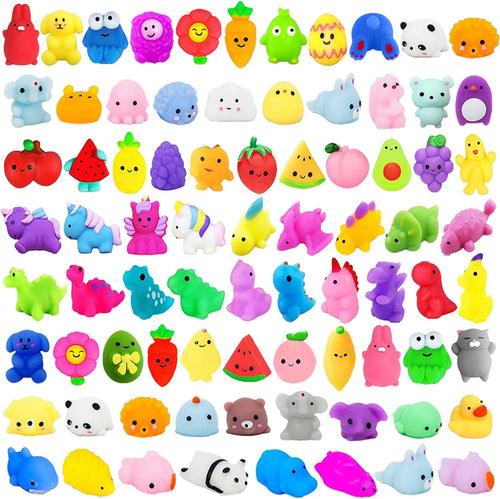 200 piece kawaii mochi egg squishy bulk lot