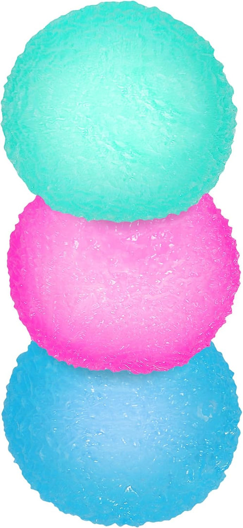 soft gel ball squishy 3 pack textured squeeze balls