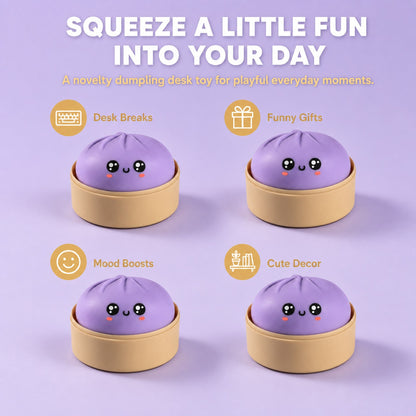 Novelty Dumpling Squishy lifestyle