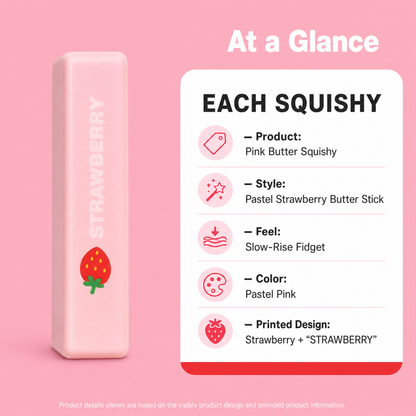 Pink Butter Squishy spec
