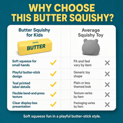 Butter Squishy for Kids comparison