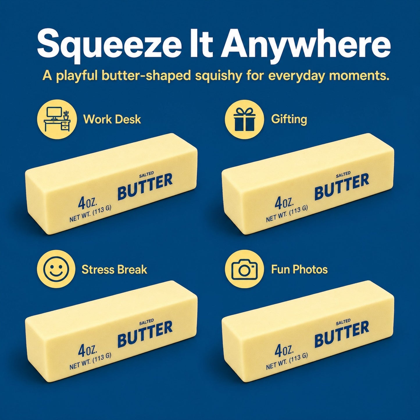 PU Foam Butter Squishy lifestyle