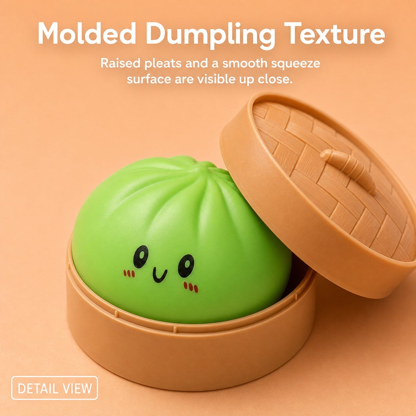 Decompression Dumpling Squishy inside