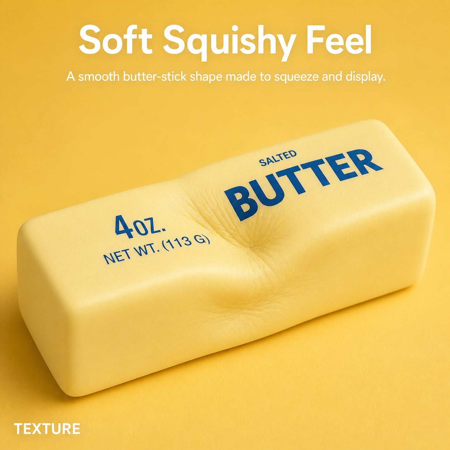 Cute Butter Stick Squishy inside