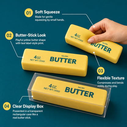 Butter Squishy for Kids features