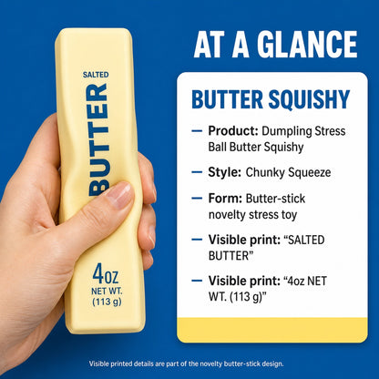 Dumpling Stress Ball Butter Squishy spec