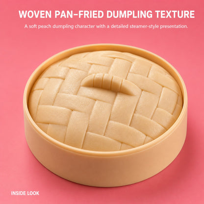 Peach Dumpling Squishy Soft Pan-Fried Sq inside