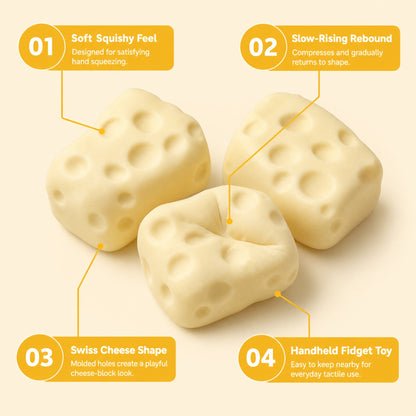 Cheese Squishy features