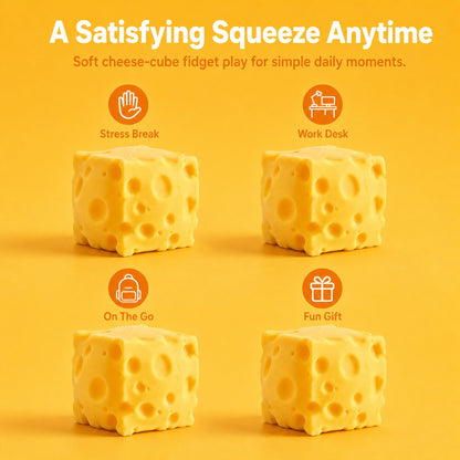 Slow Rising Cheese Squishy lifestyle