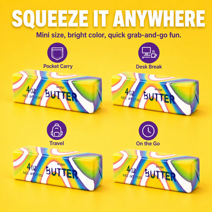 Mini Cheese Squishy lifestyle