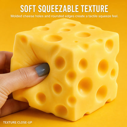 Cheese Block Squishy inside
