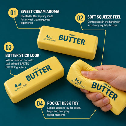 Scented Butter Squishy features