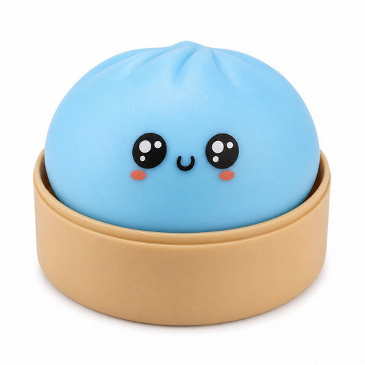Blue Dumpling Squishy, Cool-Tone Squeeze main