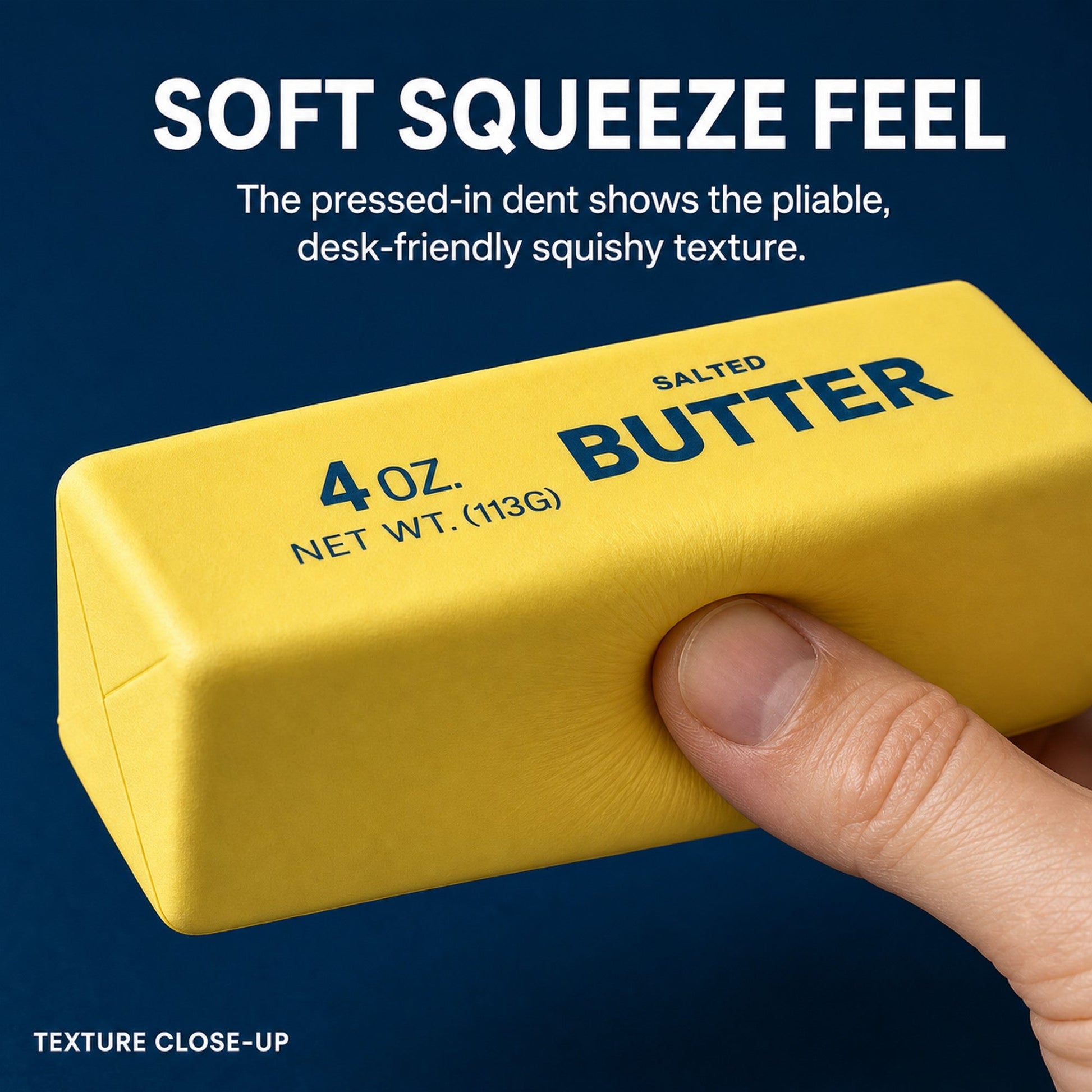 Yellow Cheese Squishy inside
