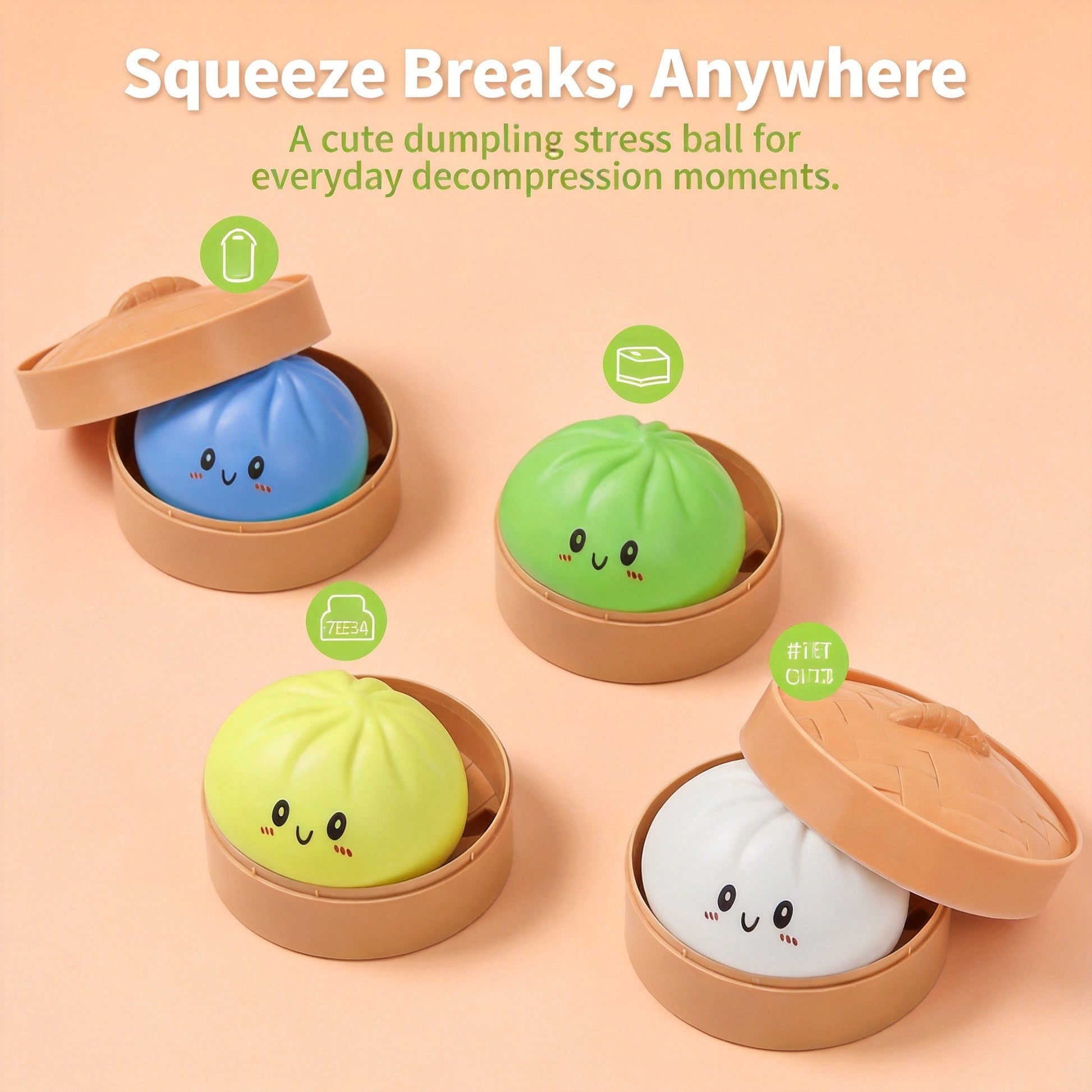 Decompression Dumpling Squishy lifestyle