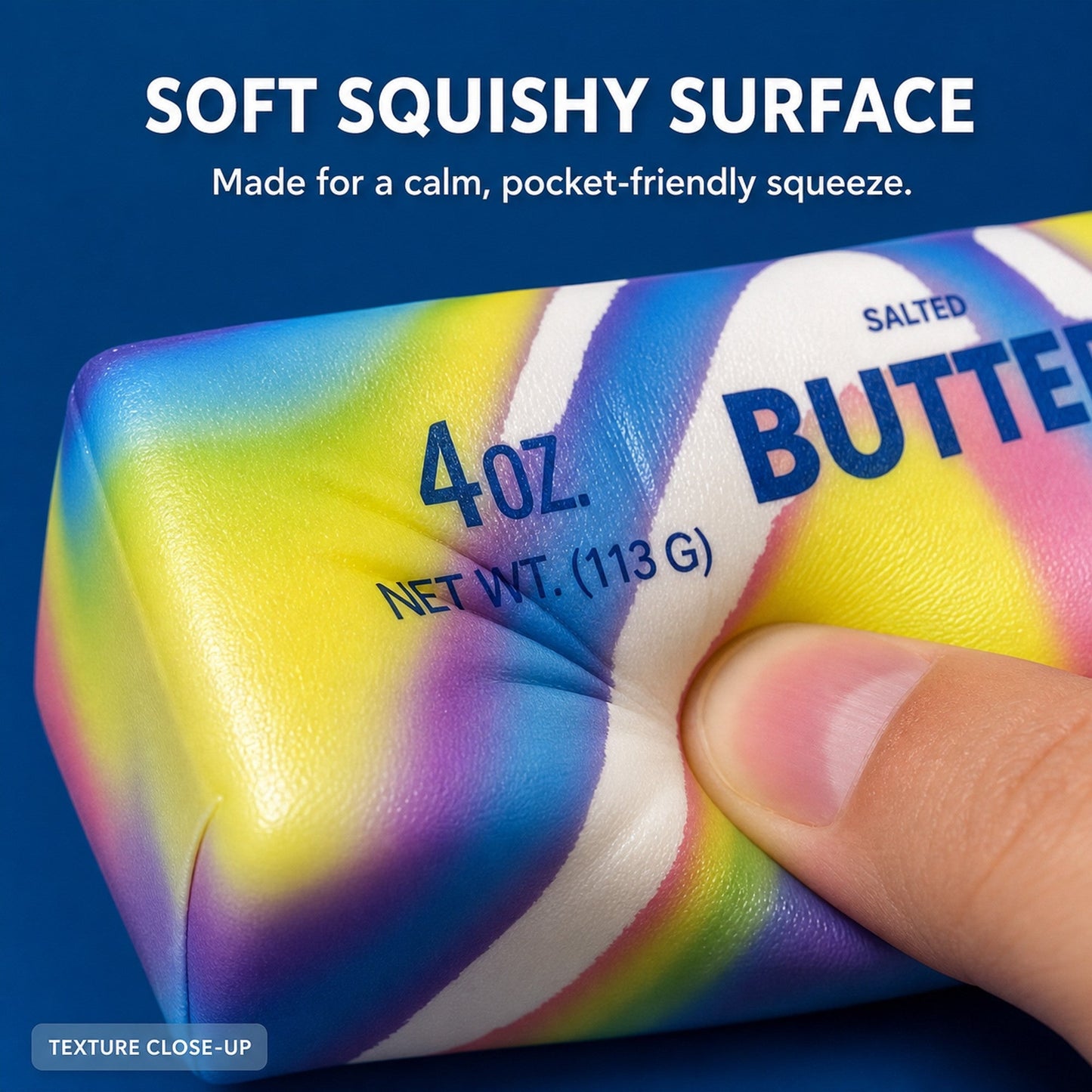 Portable Butter Squishy inside