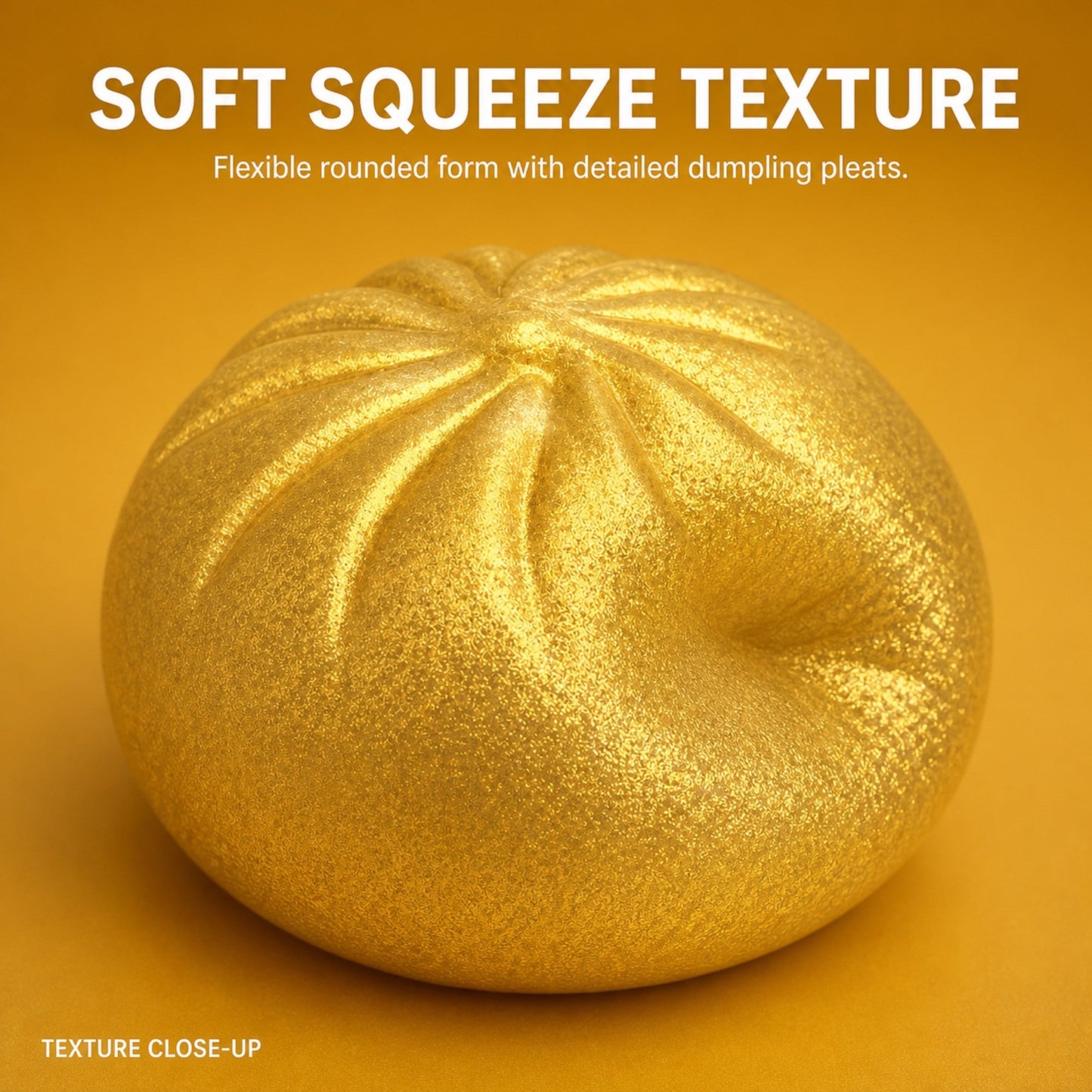 Yellow Dumpling Squishy inside