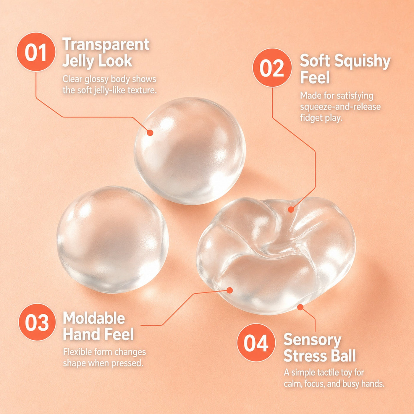 Coconut Oil Squishy Ball 2
