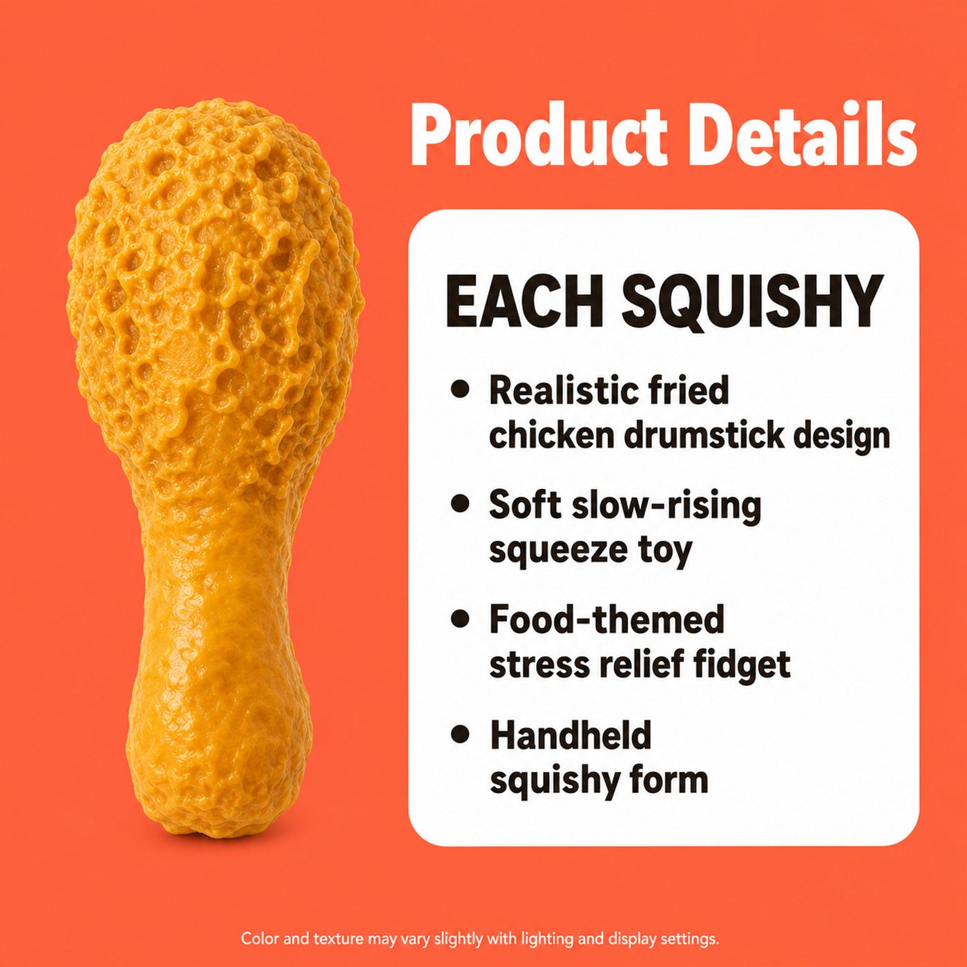 Fried Chicken Drumstick Squishy 6