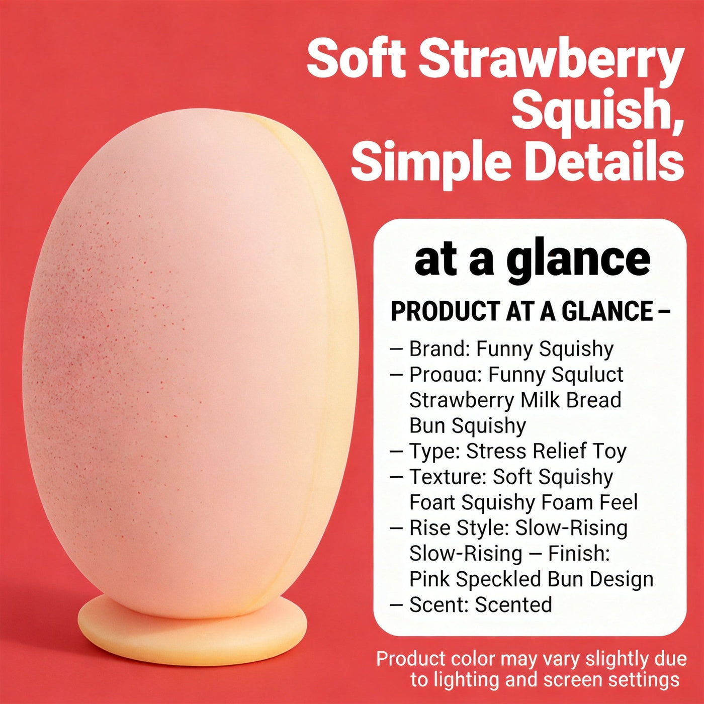 Strawberry Milk Bread Squishy 6