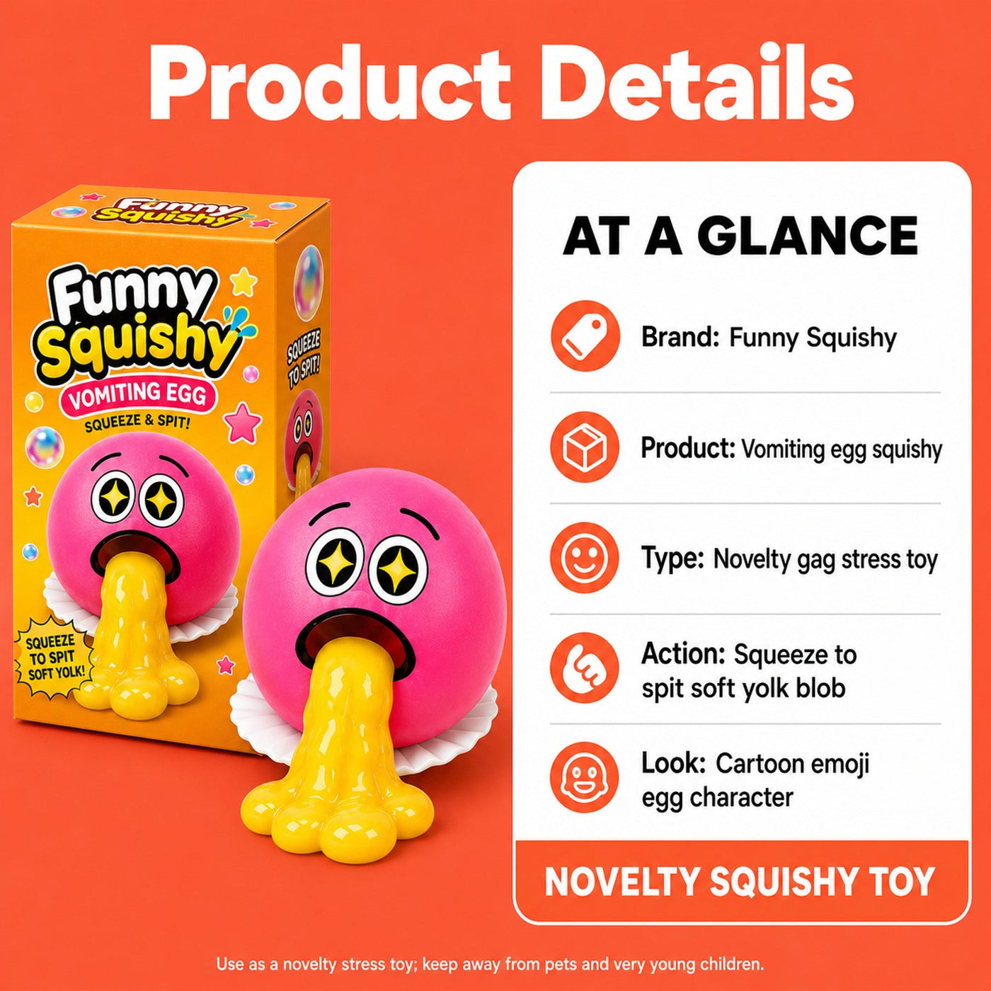 Vomiting Egg Squishy 6