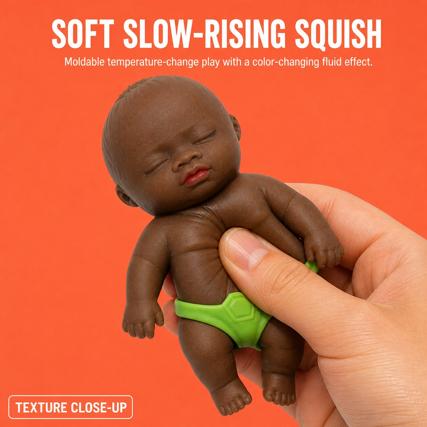 Goofy Black Doll Squishy 3