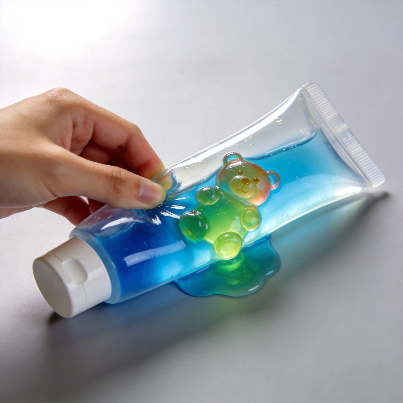 Gummy Bear Squishy Review: Zero Bounce-Back Gel Toy