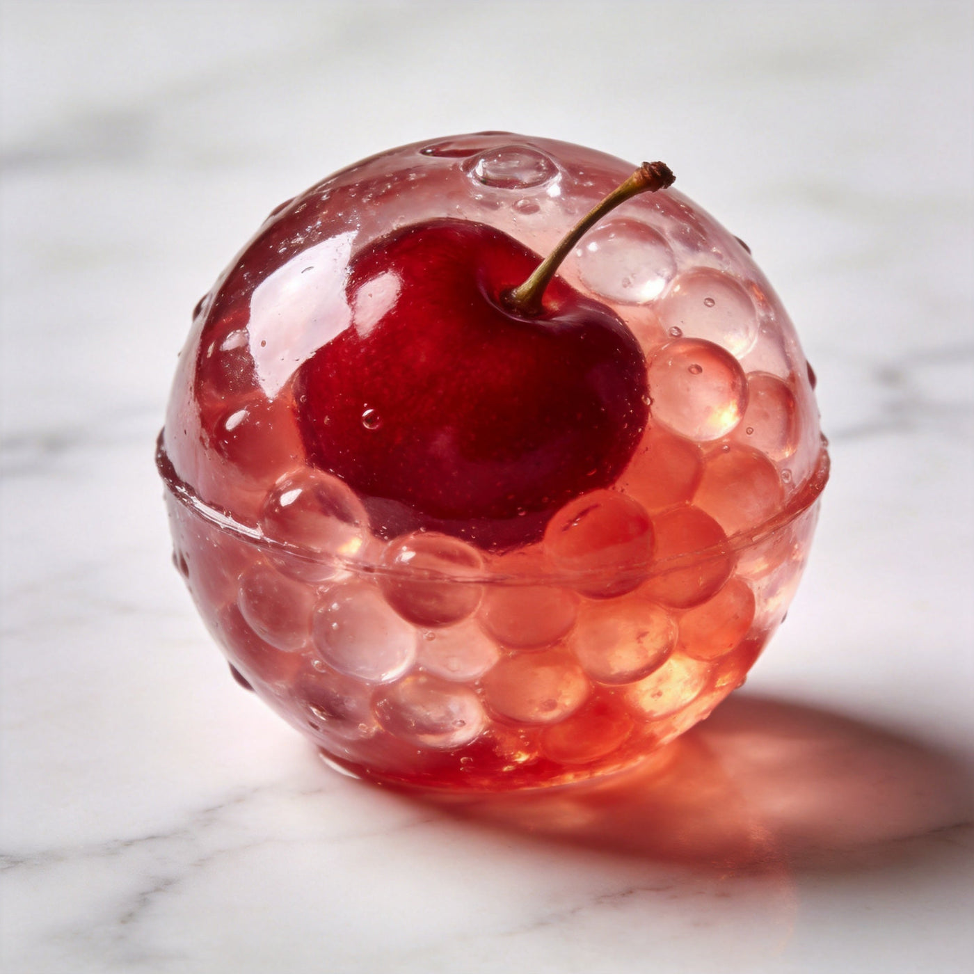 Red Cherry Crystal Slushy Ball Review: Gel-Bead Squish