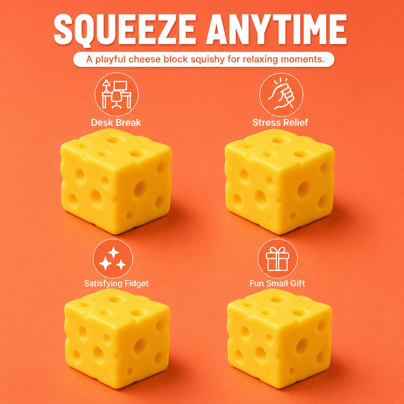 Cheese Squishy Block 5