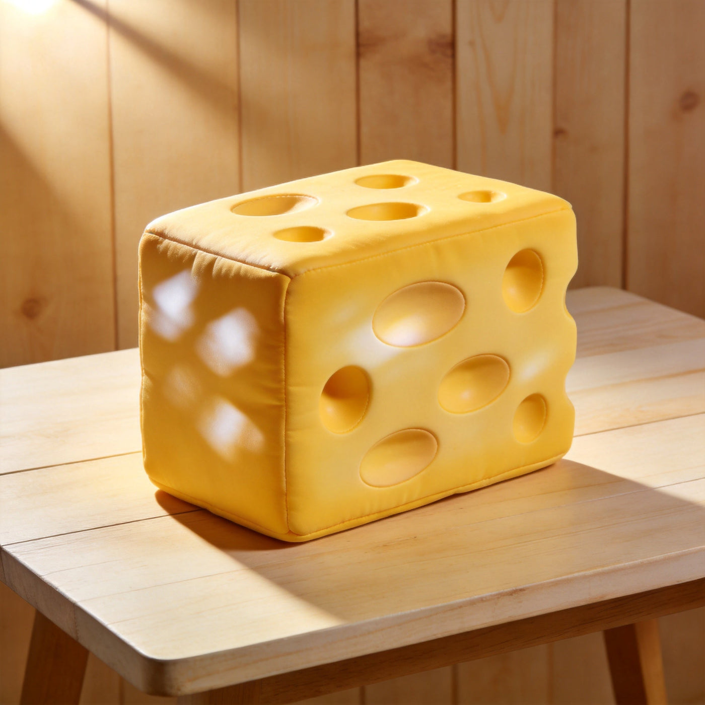 Cheese Block Squishy Review: Swiss-Cheese Stress Toy