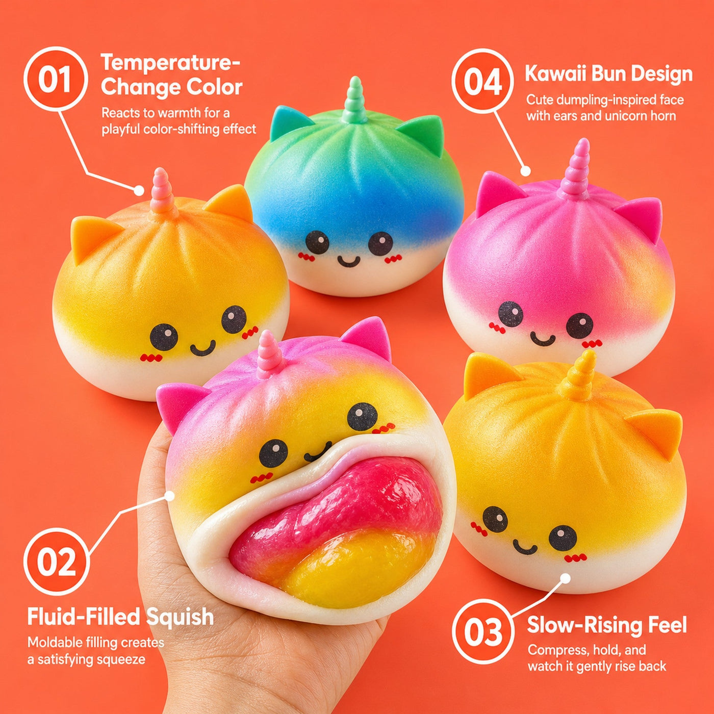 Emoji Bun Squishy 2