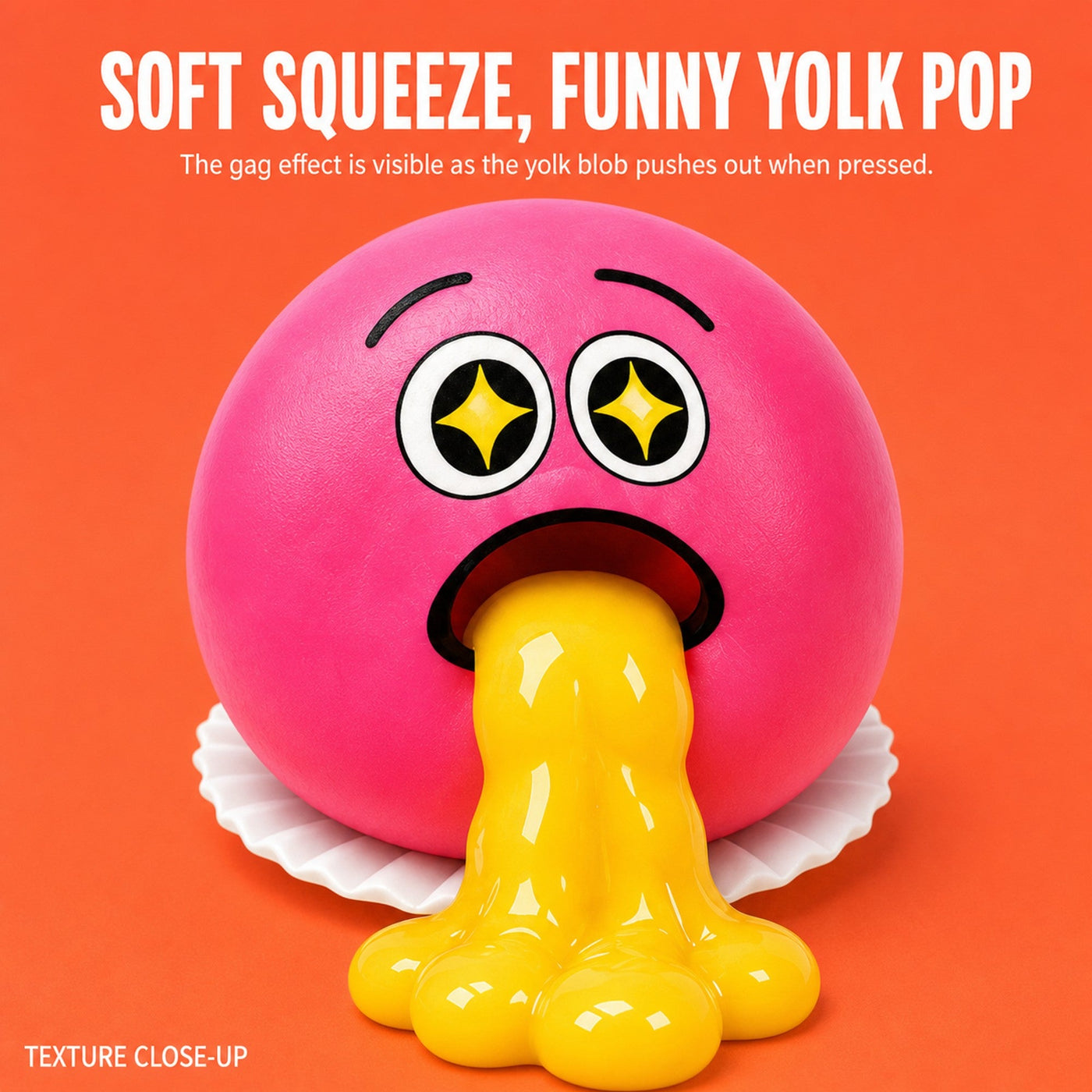 Vomiting Egg Squishy 3