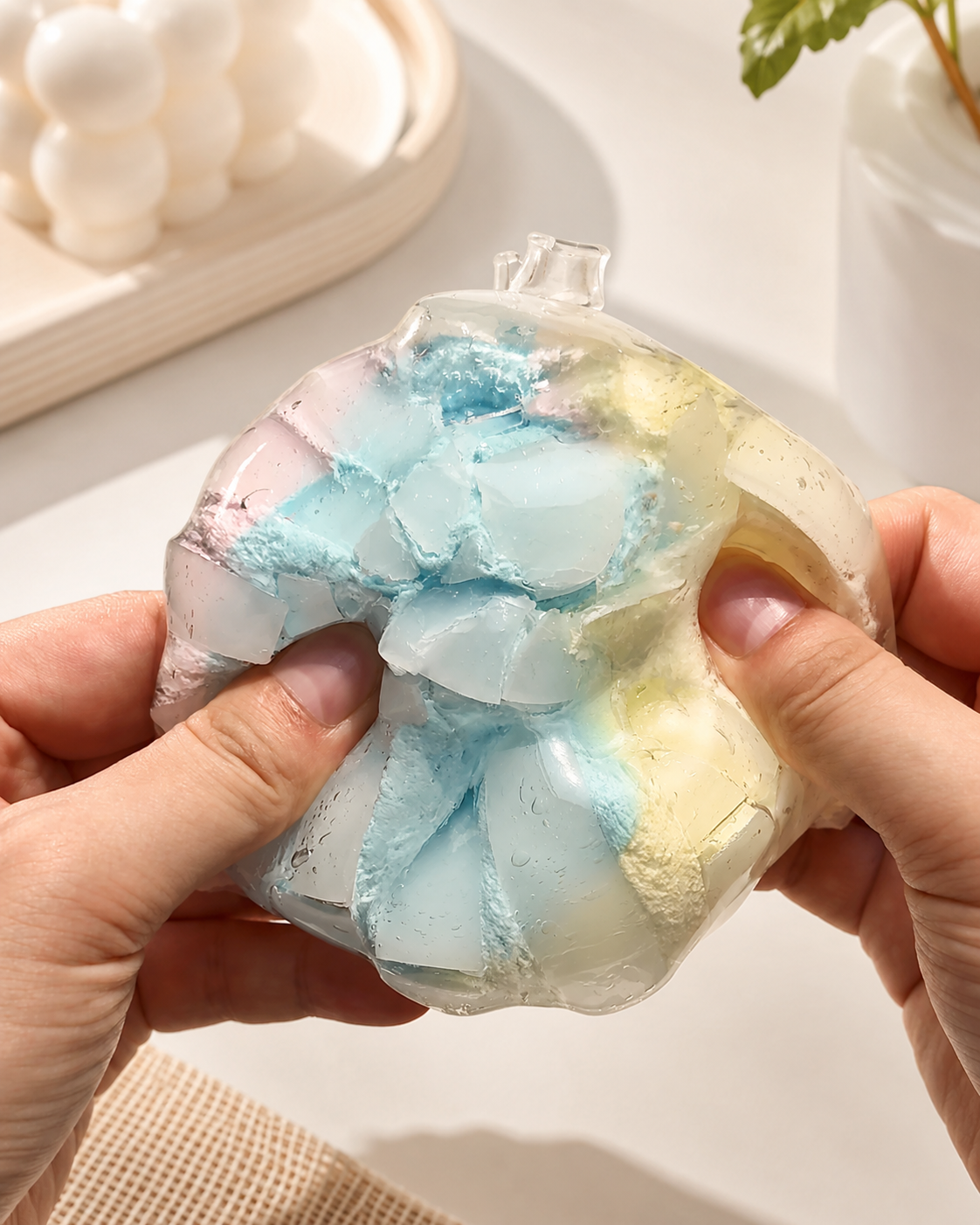 Cracking Wax Ball Squishy
