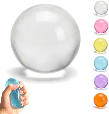 Clear Coconut Squishy Jelly Slow Rising Sensory Stress Toy