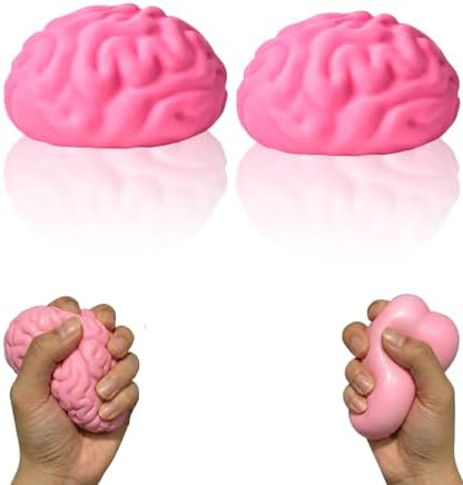 Twin Brain Squishy Giant 2 Pack Slow Rising Toys