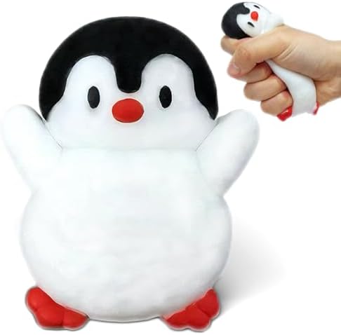 Stretchy Penguin Squishy Sticky Squeeze Stress Toy