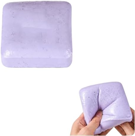 Taro Milk Brick Squishy - Purple Slow Rising Squeeze Stress Toy