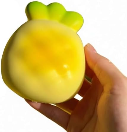 Slow Rising Pear Squishy Fruit Fidget Squeeze Toy