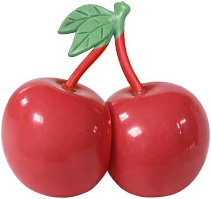 Realistic Cherry Squishy Soft Slow Rising Stress Ball Toy