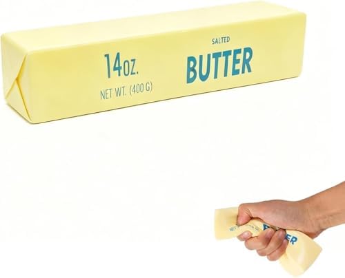 Butter Bread Squishy - Thick Melting Pat Squeeze Toy