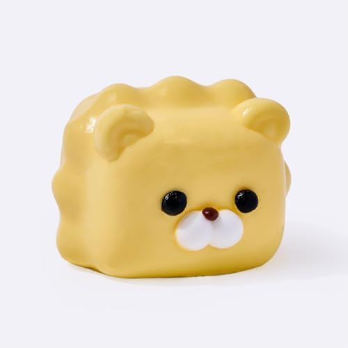 Kawaii Lion Squishy Cube Squeeze Sensory Fidget Toy