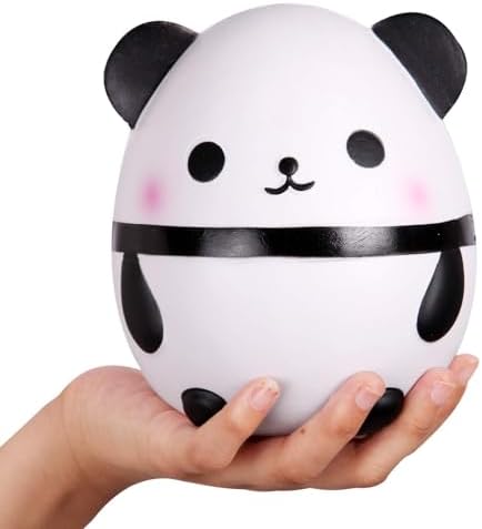 Jumbo Panda Squishy Egg Scented Slow Rising 5.5 Inch