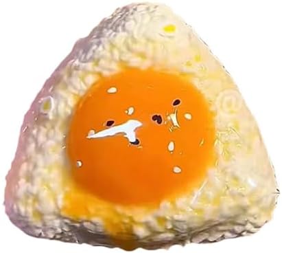 Souffle Rice Ball Squishy Egg Yolk Squeeze Stress Toy