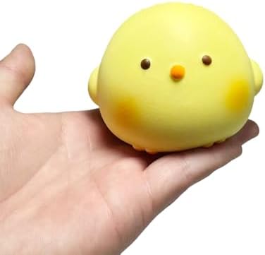 Mochi Chick Squishy, Slow Rising Kawaii Squeeze Fidget Toy