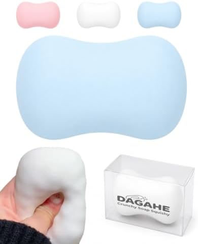 Jumbo Blue Soap Squishy Slow Rising Bar Stress Relief Toy