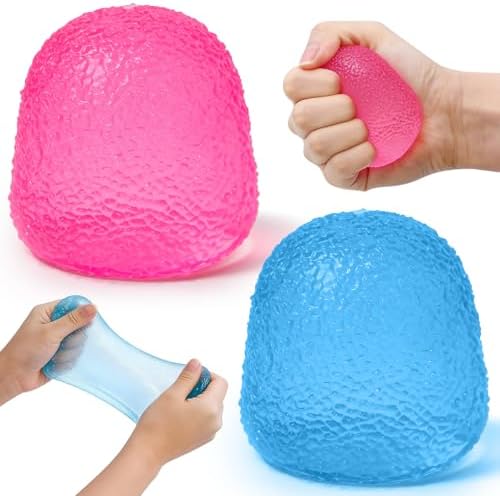 2 Pack Gumdrop Candy Squishy Squeeze Fidget Stress Balls