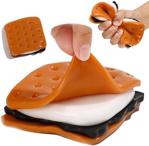 Jumbo Sandwich Squishy Stretchy Smore Slow Rising Fidget Toy