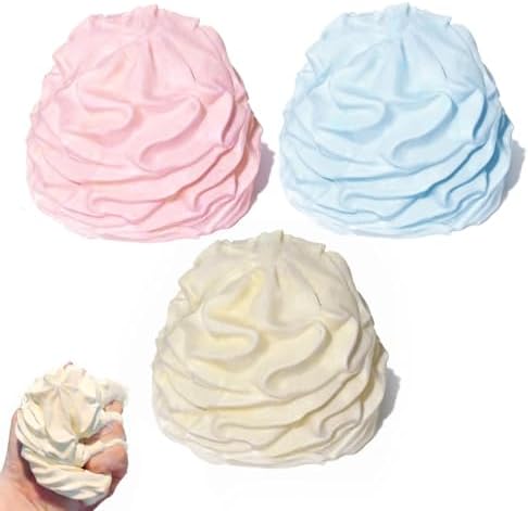 Sticky Cake Squishy Cream Roll Trio Soft Squeeze Set